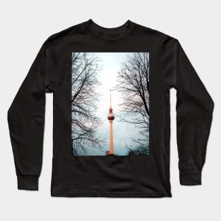 The Television Tower, Berlin Long Sleeve T-Shirt